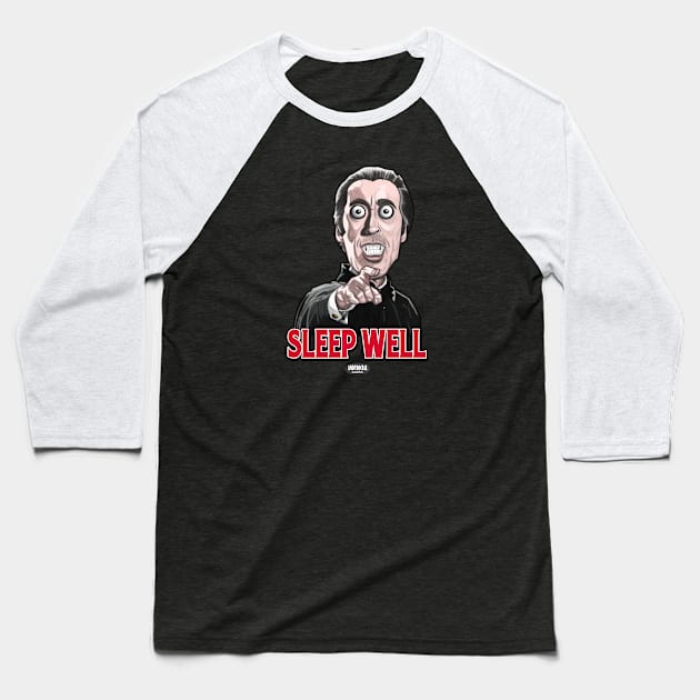 Count Dracula (Lee) Baseball T-Shirt by AndysocialIndustries